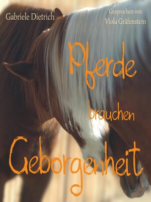 cover image of Pferde brauchen Geborgenheit